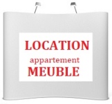 LOCATION en meublé - appartement T2 LA TURBALLE